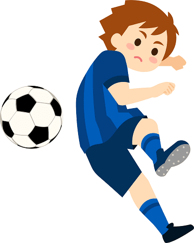 サッカーしている子にグロインペイン症候群の発症が多い