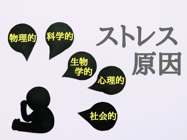 ストレスが原因で体は様々な変調をきたします